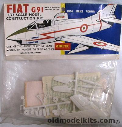 Airfix 1/72 Fiat G-91 - T2 Bagged Issue, 104 plastic model kit